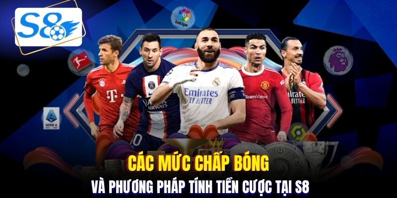 Các mức chấp bóng và phương pháp tính tiền cược tại S8