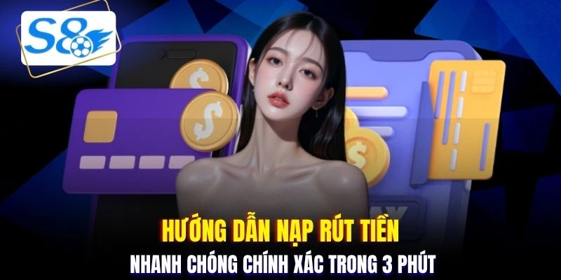 Hướng dẫn nạp rút tiền nhanh chóng chính xác trong 3 phút
